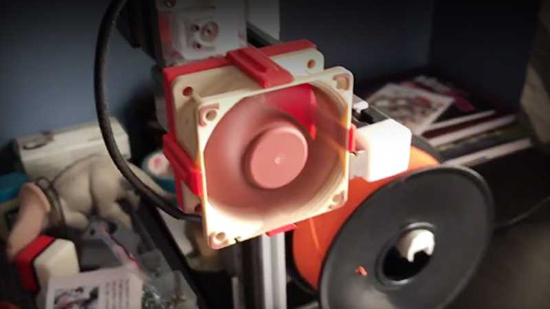 60x25 5v fan with Cetus3D - Tiertime 3D Printer Store